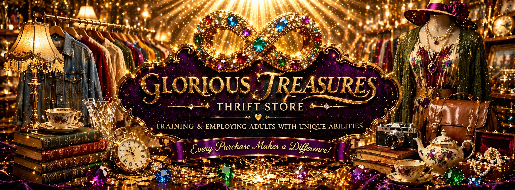 Glorious Treasures Website Banner